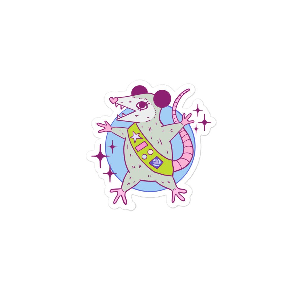Trash Scout Logo - Sticker