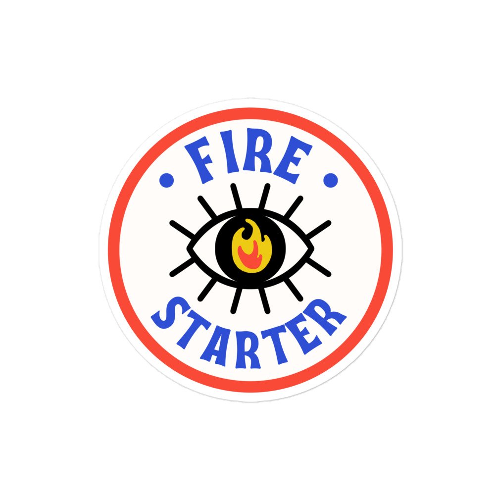 Firestarter - Garbadge - Sticker - Image 2